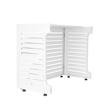 White Large Air Conditioning Cover W1155 x D570 x H960