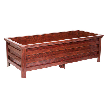 Woodgrain Garden Planter Box - Aluminium - 3 Sizes