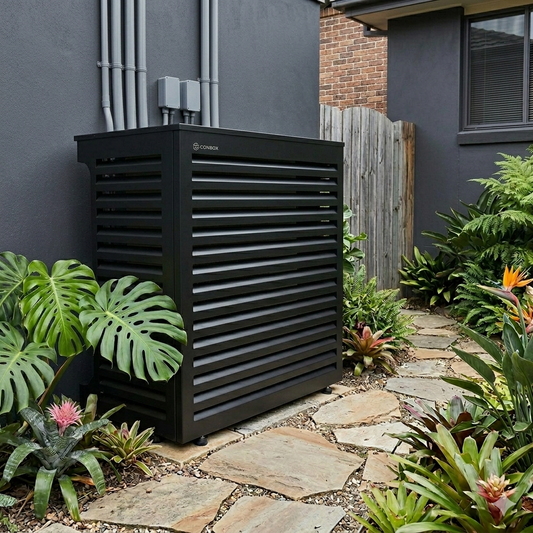 Charcoal Large Air Conditioning Cover W1155 x D570 x H960