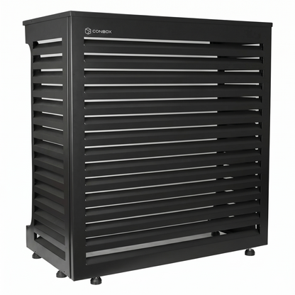 Extra Large Charcoal Air Conditioning Cover W1200 X D550 X H1600