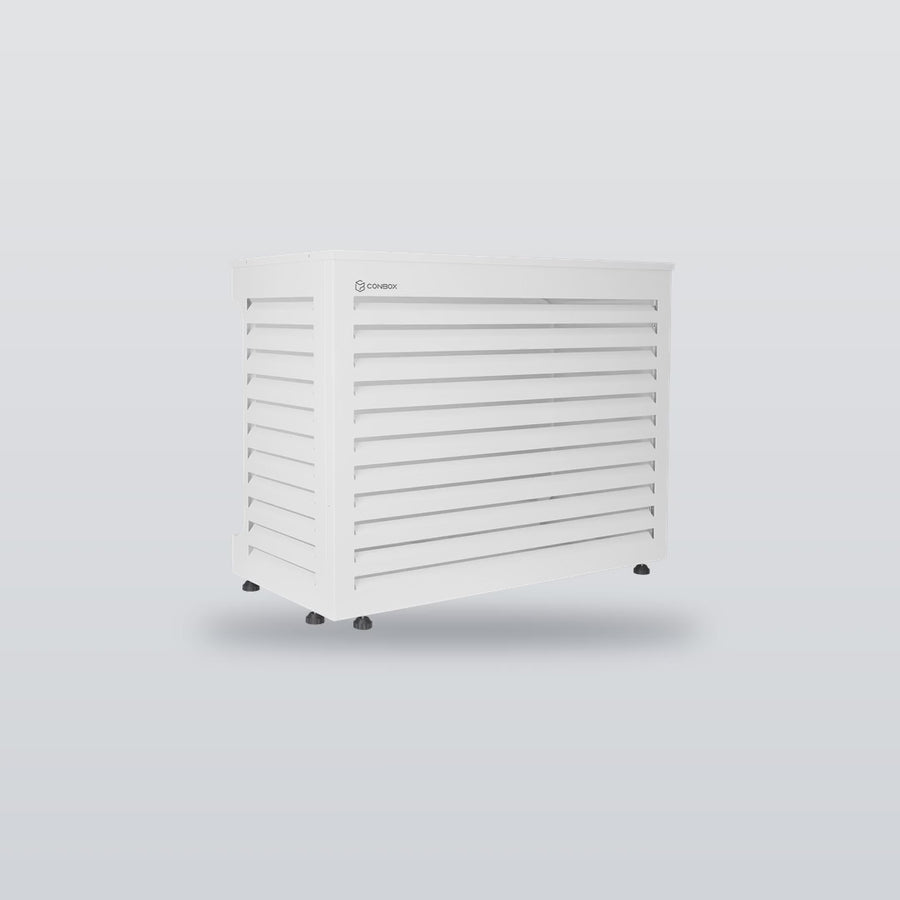 ConBox in white or charcoal, three sizes up to 1600 mm